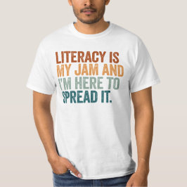 Camiseta Alfabetização É Minha Paixão E Estou Aqui Para Dif