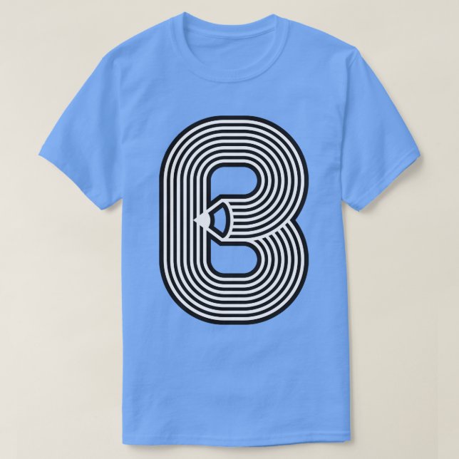Camiseta Alfabeto B 3 (Frente do Design)