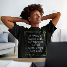 Camiseta Alfabeto das Possibilidades