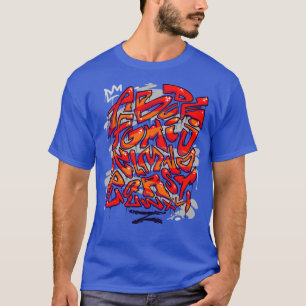 Camiseta Alfabeto do grafite 2