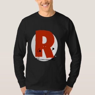 Camiseta Alfabeto - Letra Nice R.