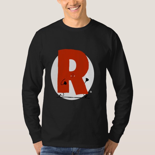 Camiseta Alfabeto - Letra Nice R. (Frente)