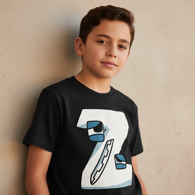 Camiseta Alfabeto Letra Z (Criador carregado)