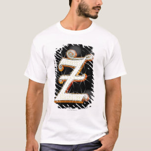Camiseta Alfabeto Z de Bling