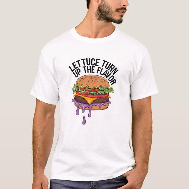 Camiseta Alface Aumenta O Flavor (Frente)