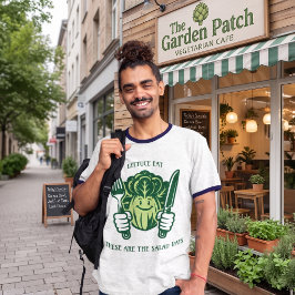 Camiseta Alface Coma, Estes São Os Dias de Salada