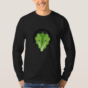 Camiseta Alface Divertida Com Alface Vegetal Romena