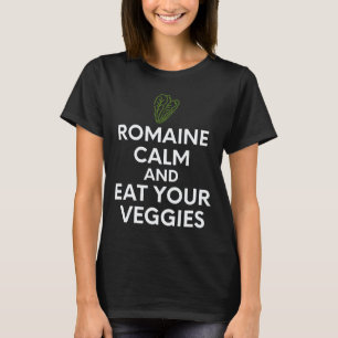 Camiseta Alface Fique Calmo E Coma Seus Legumes Veganos Veg