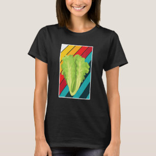 Camiseta Alface Incrível Adorava Jardinagem de Comida Vegan