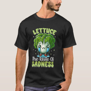 Camiseta Alface o Sabor da Tristeza Vegetais Veganos Jard