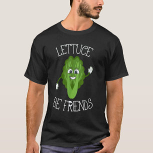 Camiseta Alface Sejamos Amigos Vegetarianos Veganismo Vega