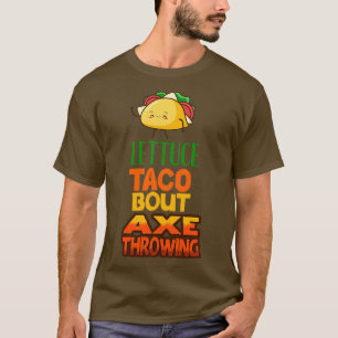 Camiseta Alface Taco Sobre Ax Jogando Sujidade Clássica
