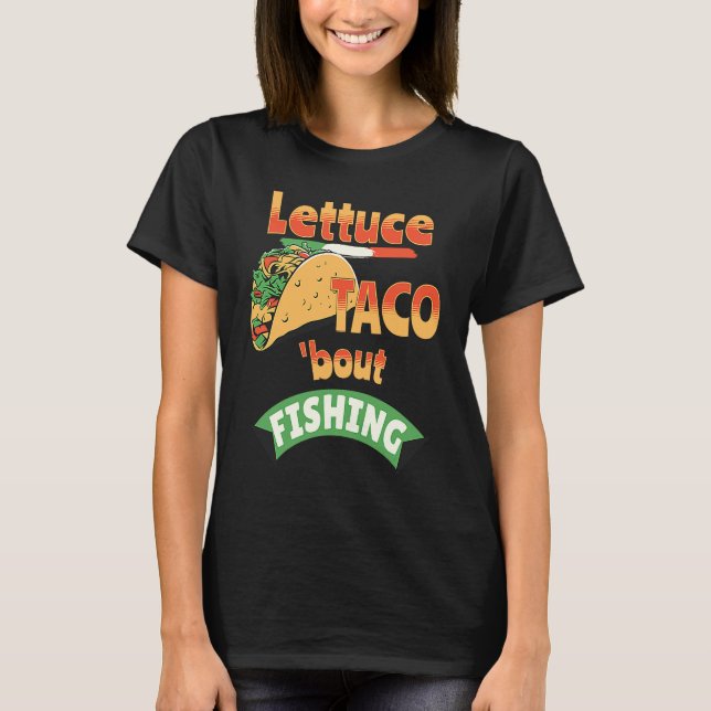 Camiseta Alface Taco Sobre Pescaria (Frente)
