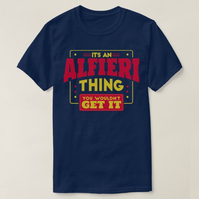 Camiseta Alfieri (Frente do Design)