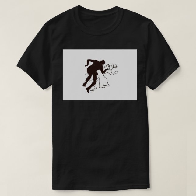 Camiseta Alfred Hitchcock´s Vertigo Mask (Frente do Design)