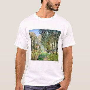 Camiseta Alfred Sisley - Descanso ao longo do Córrego