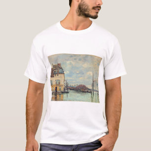 Camiseta Alfred Sisley - Inundação em Port-Marly 1872