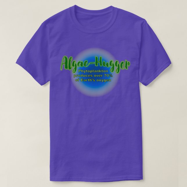 Camiseta AlgaeHugger (Frente do Design)