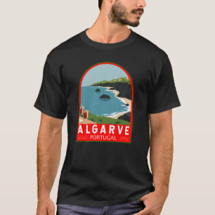 Camiseta Algarve Portugal Retro Viagem Art Vintage