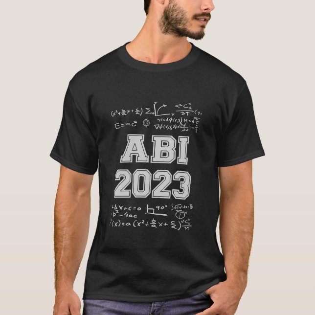 Camiseta Álgebra de safra do Segundo grau ABI 2023 (Frente)