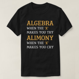 Camiseta Algebra Vs Alimonia