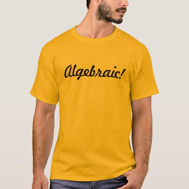 Camiseta Algébrico! (Frente)