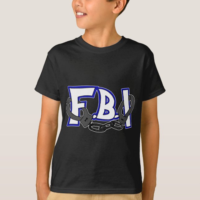 Camiseta Algemas do FBI (Frente)