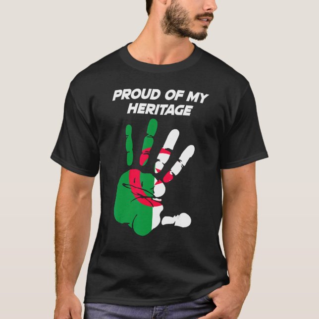 Camiseta Algerian Flag Printed Palm (Frente)
