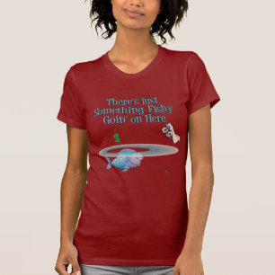 Camiseta Algo Com Pesca A Passar Em Artes De Pesca Engraçad