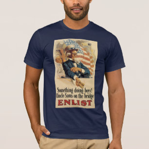 Camiseta Algo está fazendo meninos