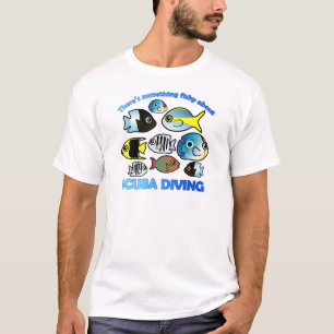 Camiseta Algo Fishy Sobre Scuba
