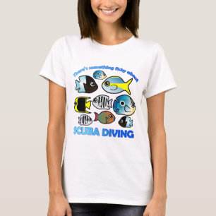 Camiseta Algo Fishy Sobre Scuba