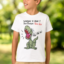 Algo para Beber? Sim Por Favor: Tea-Rex Dinossauro
