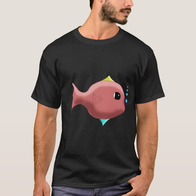 Camiseta Algo suspeito de fundo transparente (Frente)