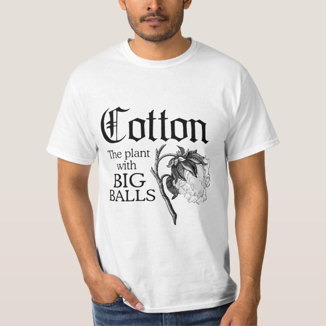 CAMISETA ALGODÃO A PLANTA COM BOLAS GRANDES (Frente)