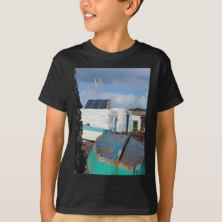 Camiseta Algodão de Pesca de Lobos-insulares Vinheta Vertic