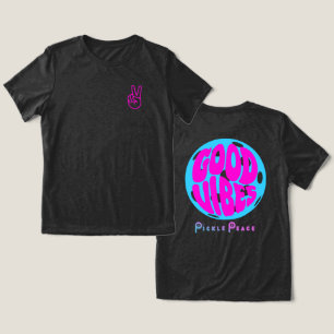 Camiseta algodão doce vibrações boas