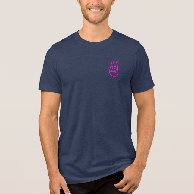 Camiseta algodão doce vibrações boas (Frente)