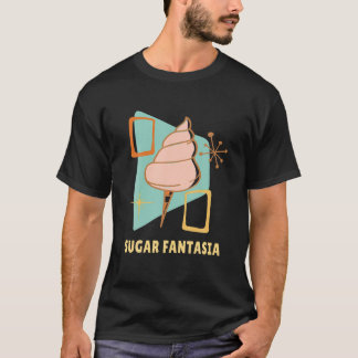 Camiseta Algodão Doces Amadurece Pasta de Deserto De Açúcar