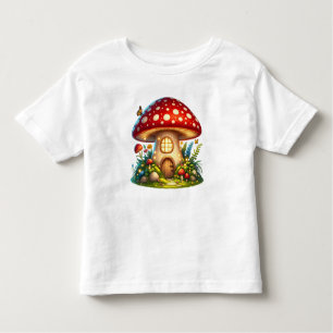 Camiseta Algodão Mágico da Casa dos Mushroom Encantado
