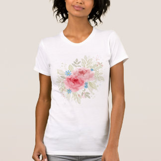 Camiseta Algodão rosa, feminino