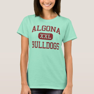 Camiseta Algona - Bulldog - Segundo grau - Algona Iowa