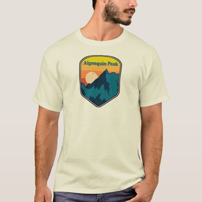 Camiseta Algonquin Peak Sunrise (Frente)
