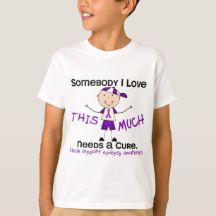 Camiseta Alguém amor de I - epilepsia (menino)