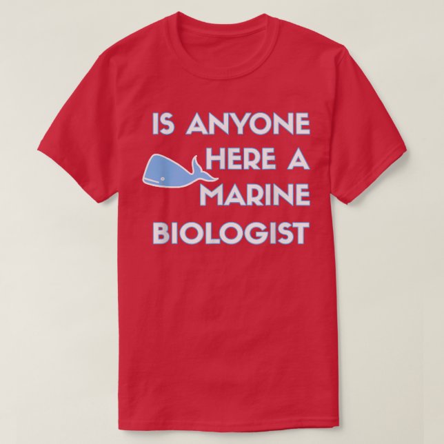 Camiseta Alguém Aqui É Um Teto De Design De Biologista Mari (Frente do Design)