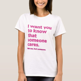 Camiseta Alguém Cares