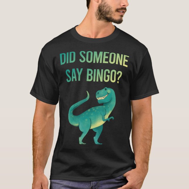 Camiseta Alguém Diga Bingo (Frente)