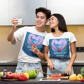 Camiseta Alguém Diga Shrimp