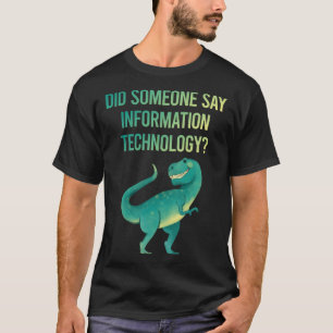 Camiseta Alguém Diga Tecnologia da Informação