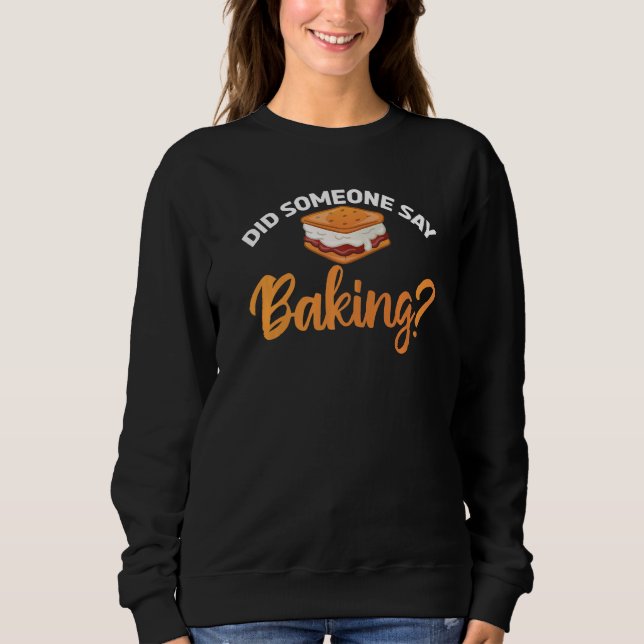 Camiseta Alguém Disse Banking Cozinhar Baking Baker (Frente)